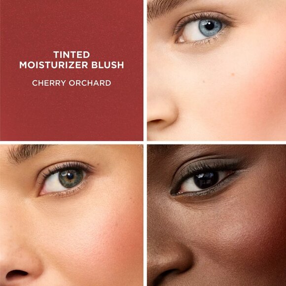 Laura Mercier Tinted Moisturizer Cream Blush* -Cherry Orchard~Shimmering Red NIB - Picture 2 of 7